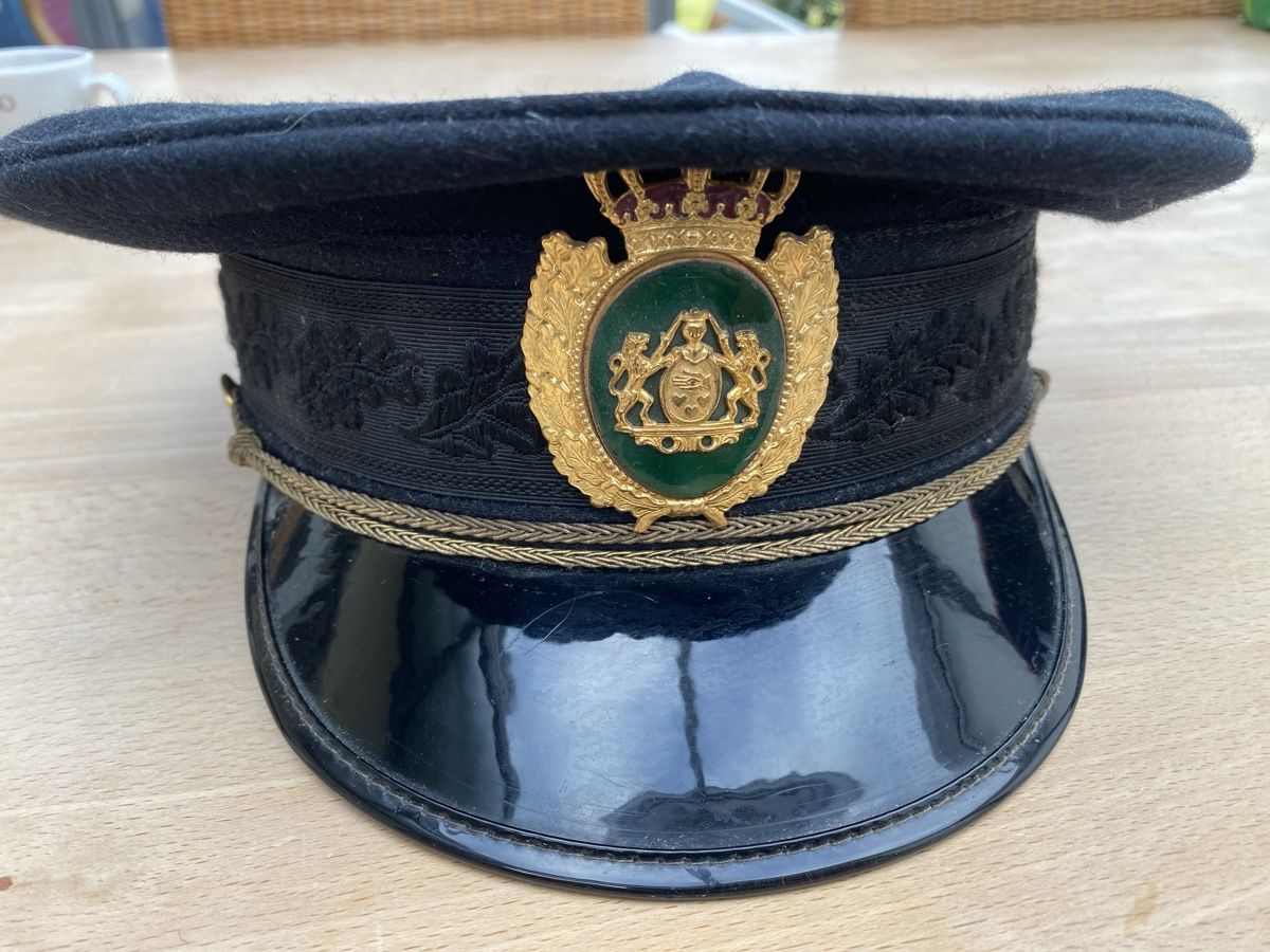Uniformi: Polizeimütze aus Dänemark – Usato da Wiesendangen venduto da argon03 1