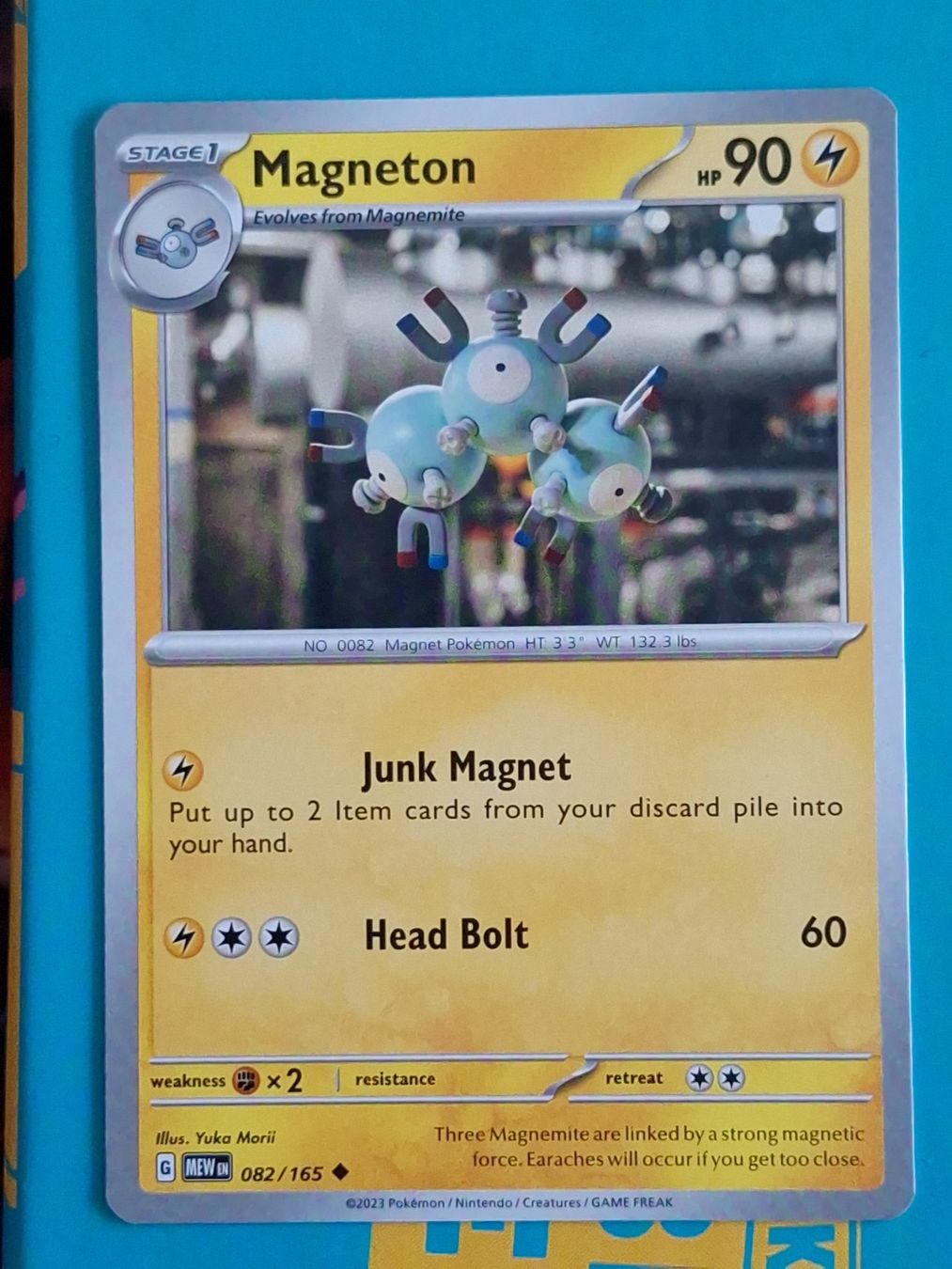 Pokémon Sammelbilder & Trading cards: Magneton - Pokemon Mew 151 – Gebraucht aus Altstätten SG von GGsGameshop