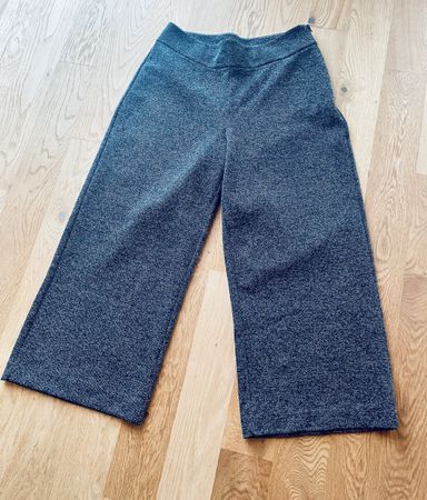 OPUS Culotte Hose Grösse 40 blauschwarz meliert