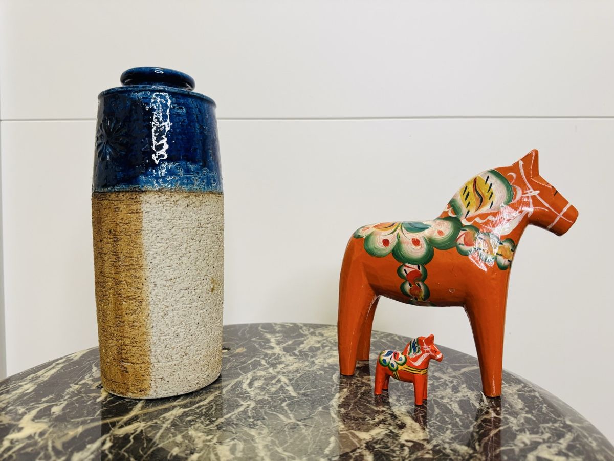 Vasen & Gefässe: Mid-Century Modern Studio Art Ceramic Vase by Inger Persson – Gebraucht aus Zuerich von EMANUELEFEDERICO