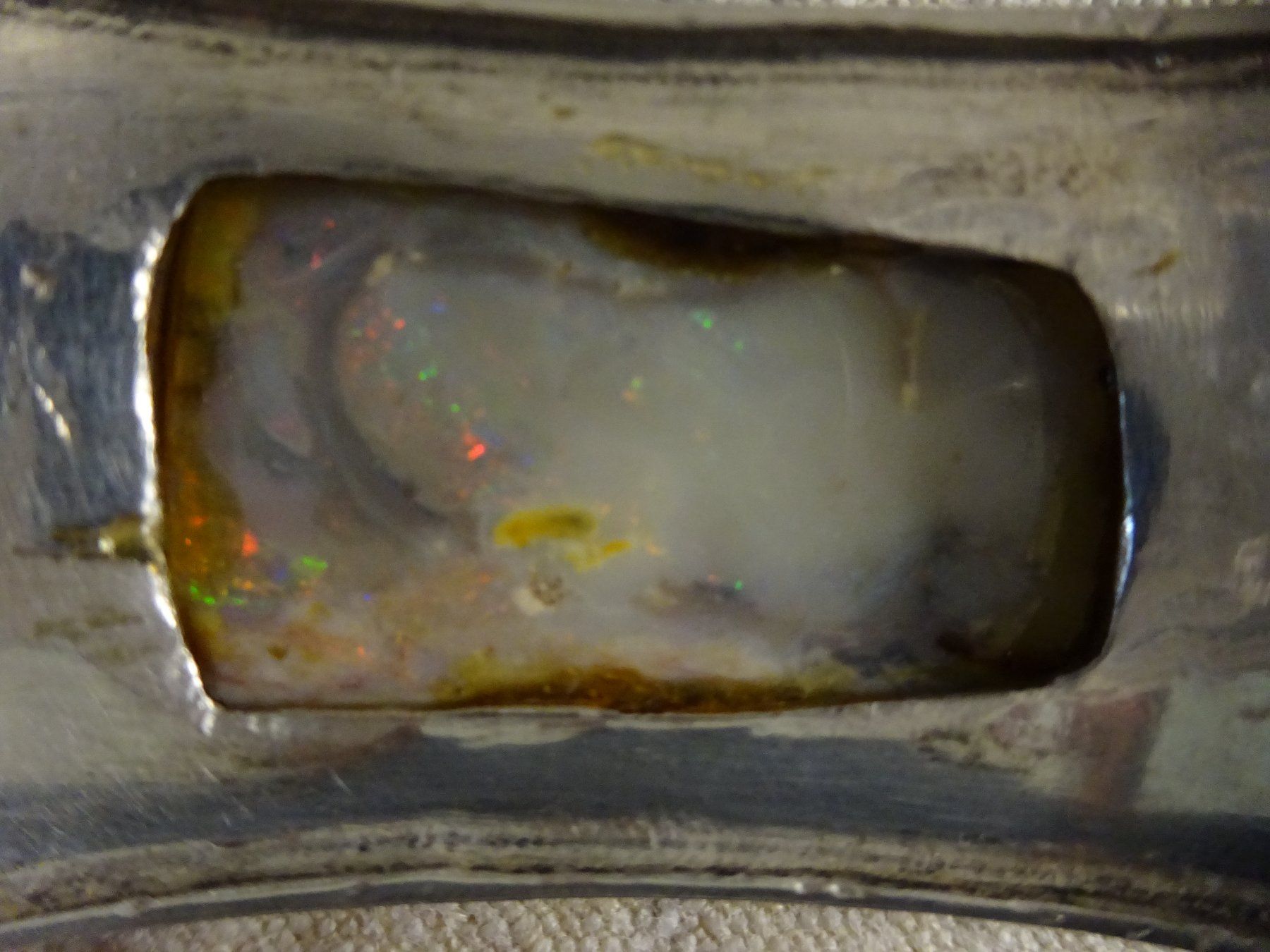 Bracciali & Braccialetti: Vintage Opal Armreif – Usato da Esslingen venduto da FetteSchnecke 4