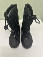 Sorel Snow Boots Black Size 32 New Condition
