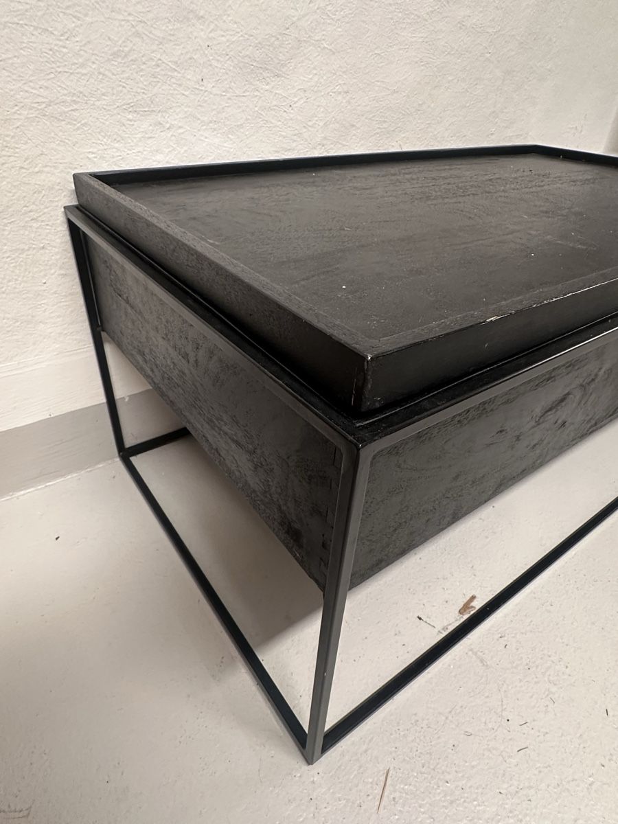 Tische: Schwarzer Couchtisch aus Metall zu verschenken/gratis – Gebraucht aus Zürich von anouk_8008 3