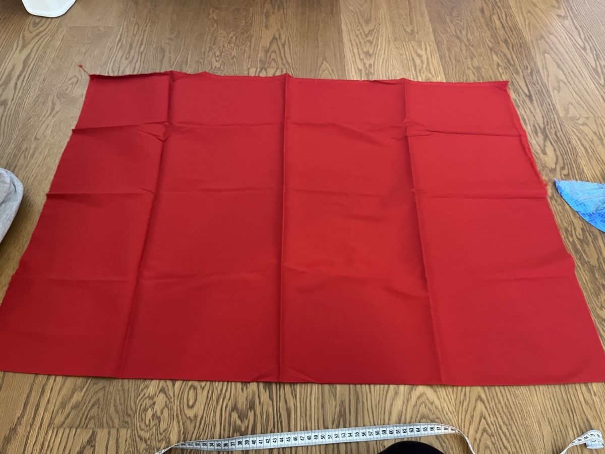 Tessuti: Viskosestoff rot 150 × 100 cm – Nuovo (secondo la descrizione) da Zürich venduto da car_cr6w 2