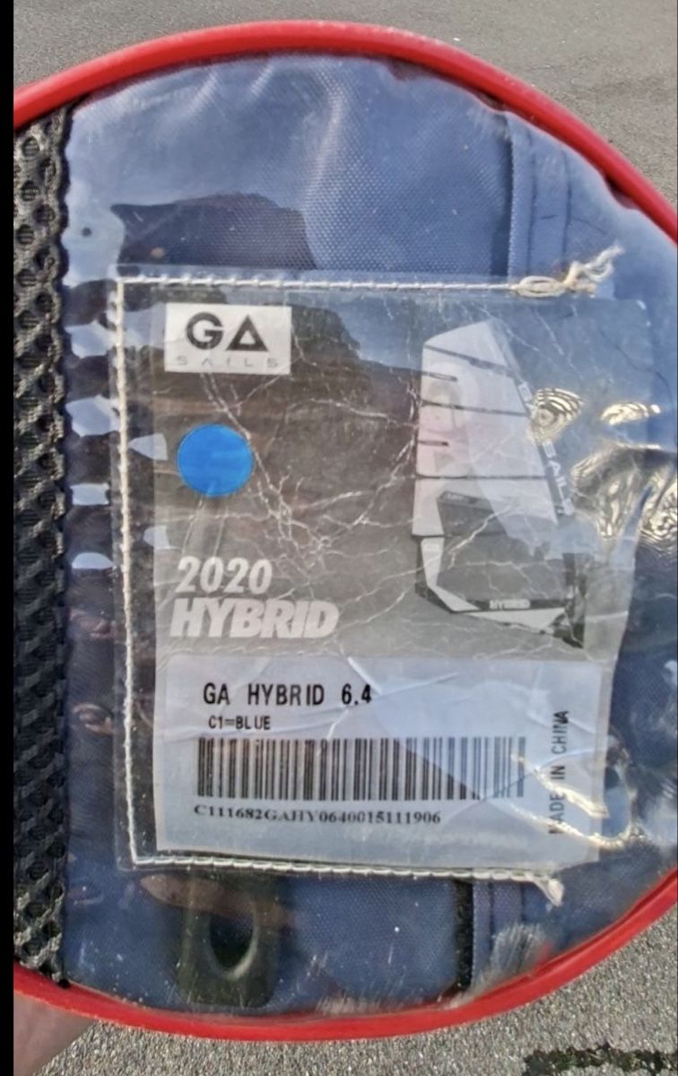 Surf: GA Sails Hybrid 6.4 Segel  – Usato da Fällanden venduto da Mistral018 3