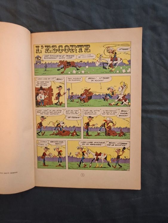 Lucky Luke T. 28 L'Escorte / Broché / EO 1966 BE+ Coté (Gebraucht) in ...