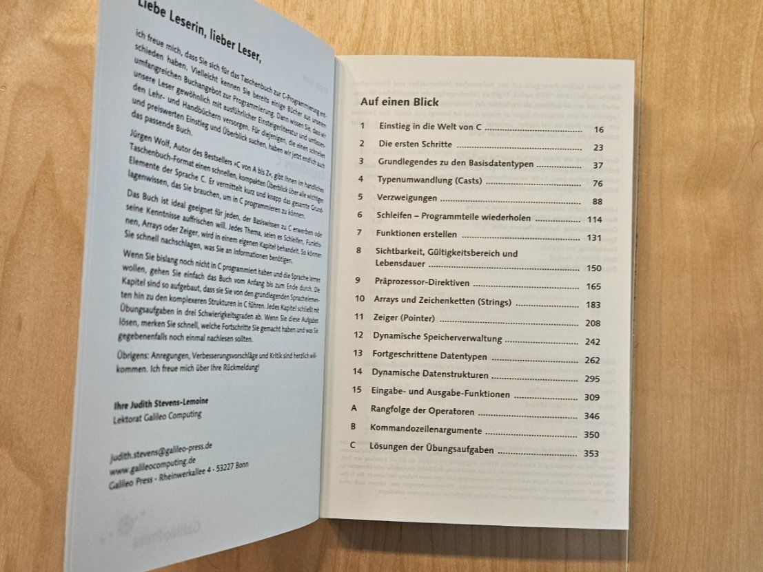 Libri: C Programmierung lernen: Grundkurs – Usato da Lenk im Simmental venduto da oli66661 1