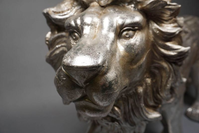 Skulpturen & Statuen: Löwe Silber Gross – Neu und originalverpackt aus Schaffhausen von AtelierPudesco 6