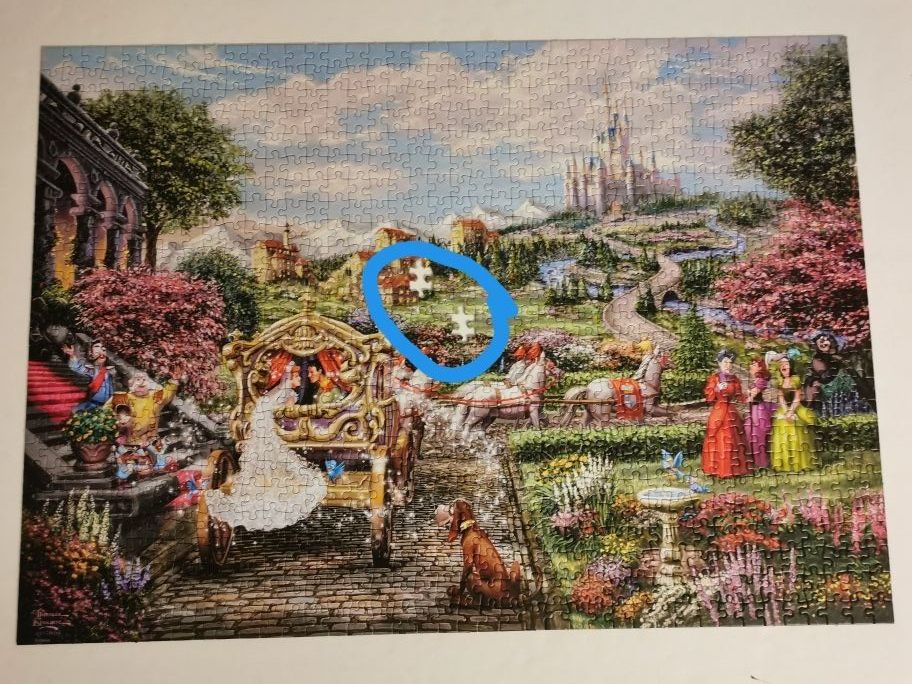 Puzzle: Schmidt Puzzle Cinderella – Usato da Birsfelden venduto da Dsternschnuppe 2
