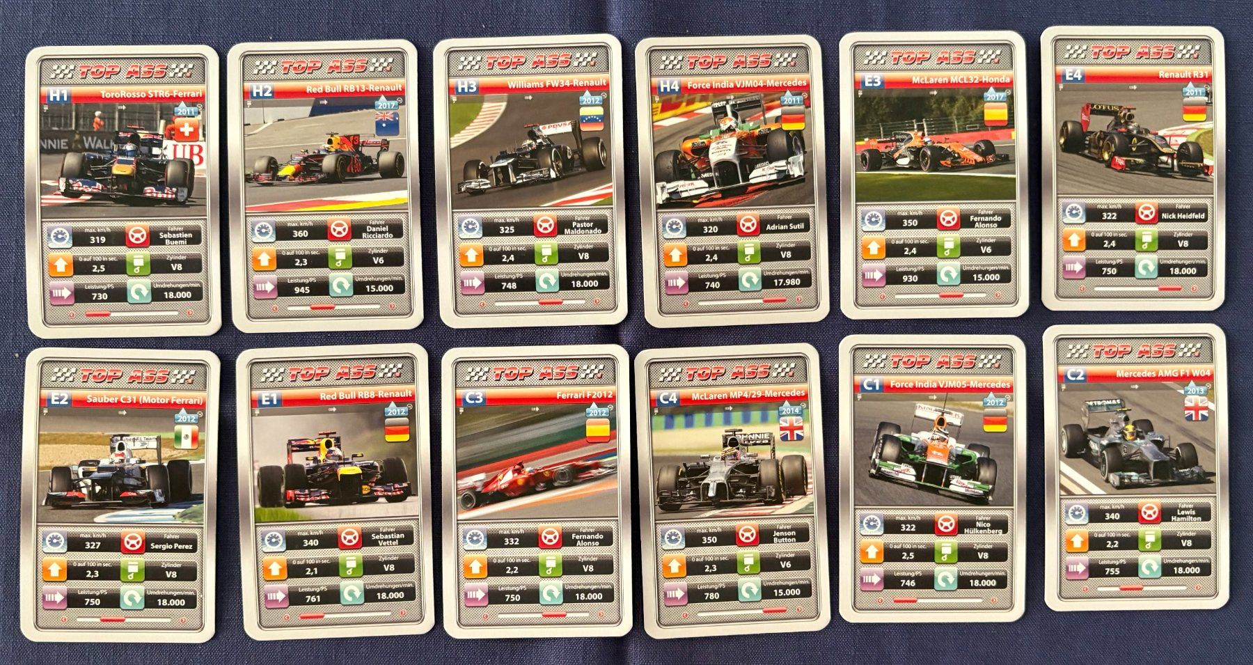 Jeux: QUARTETT FORMEL 1 – D'occasion à Ostermundigen par wini63 2
