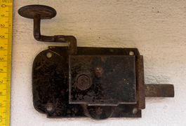 Türschloss antik funktionsfähig