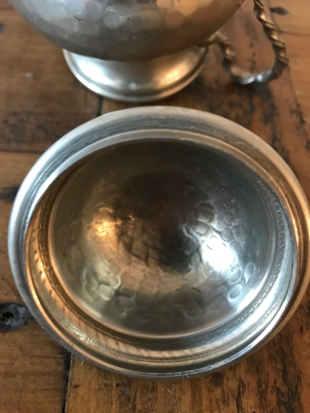 Tutte le decorazioni: Dose handgehämmert Aluminium – Usato da Rapperswil SG venduto da cosiba01 6