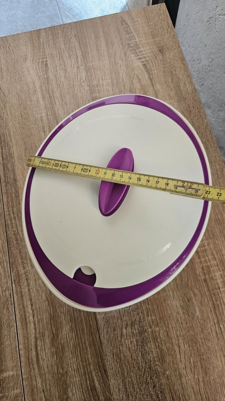 Tupperware Contenitori & Simili: Set Tupperware bianco e viola – Usato da Melano venduto da H-Sara 3