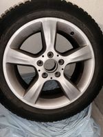 4 W203 Felgen mit alten Michelin Alpin Winter Tires 205/55R1