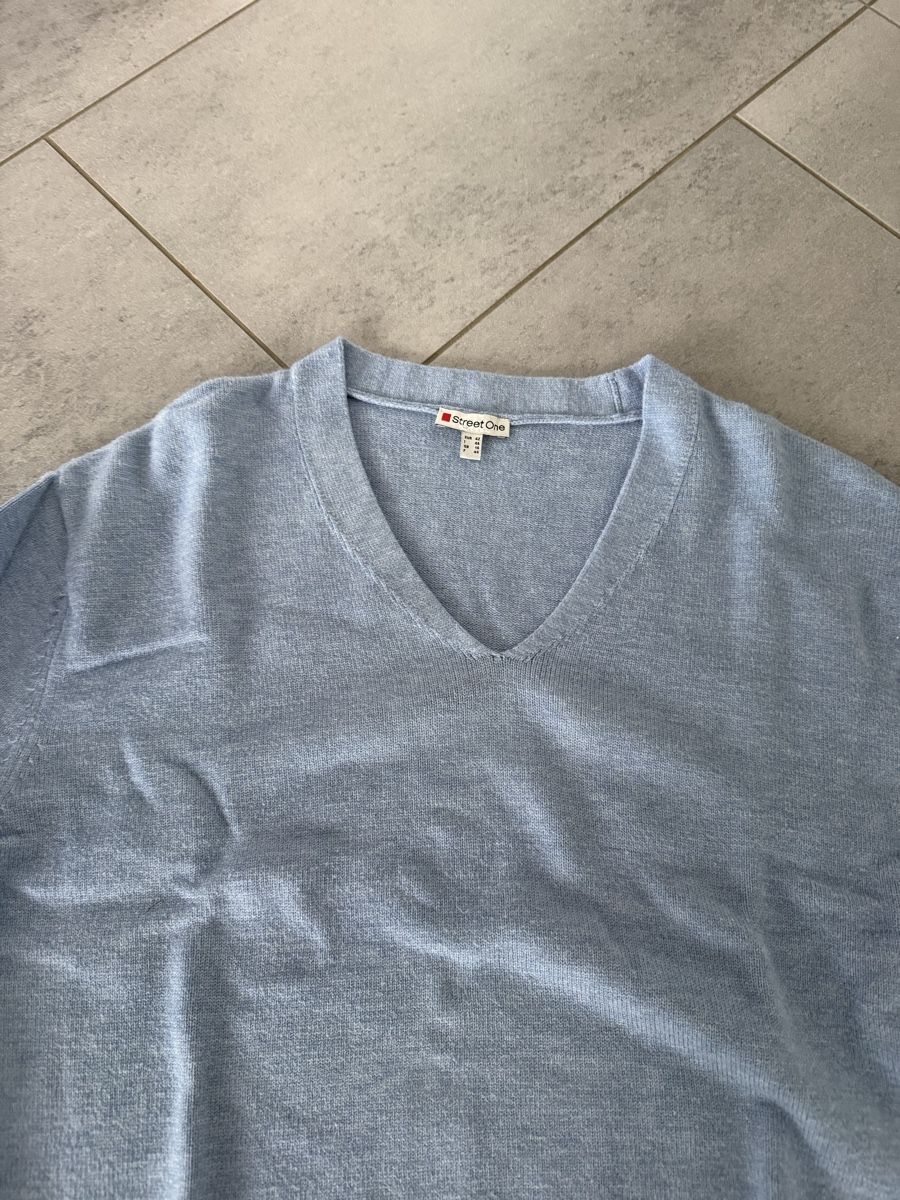 Pulls & Sweat-shirts: Street One Pullover hellblau Grösse 42  – Neuf (Voir description) à Bassersdorf par Agipsi 2