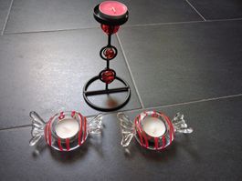 3 X TEELICHTHALTER
