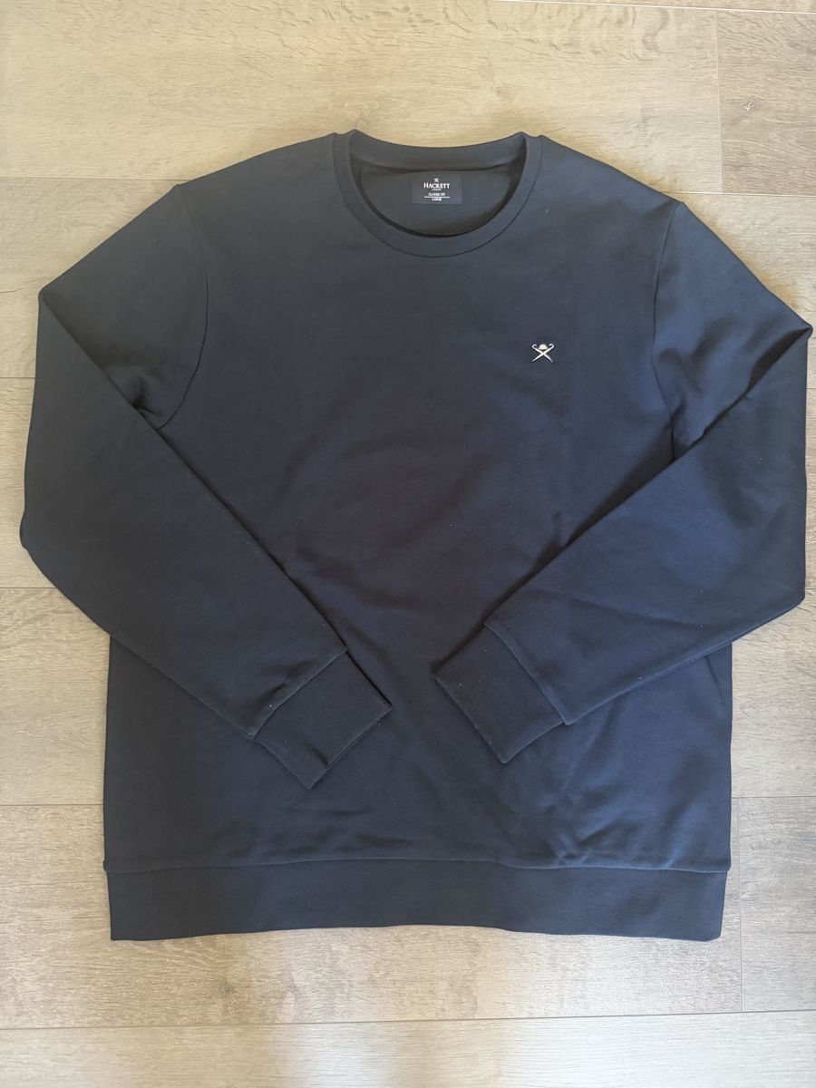Hackett Maglioni & Felpe: Herren Pullover Hackett London dunkelblau Grösse L – Nuovo (secondo la descrizione) da Winkel venduto da cepunkt