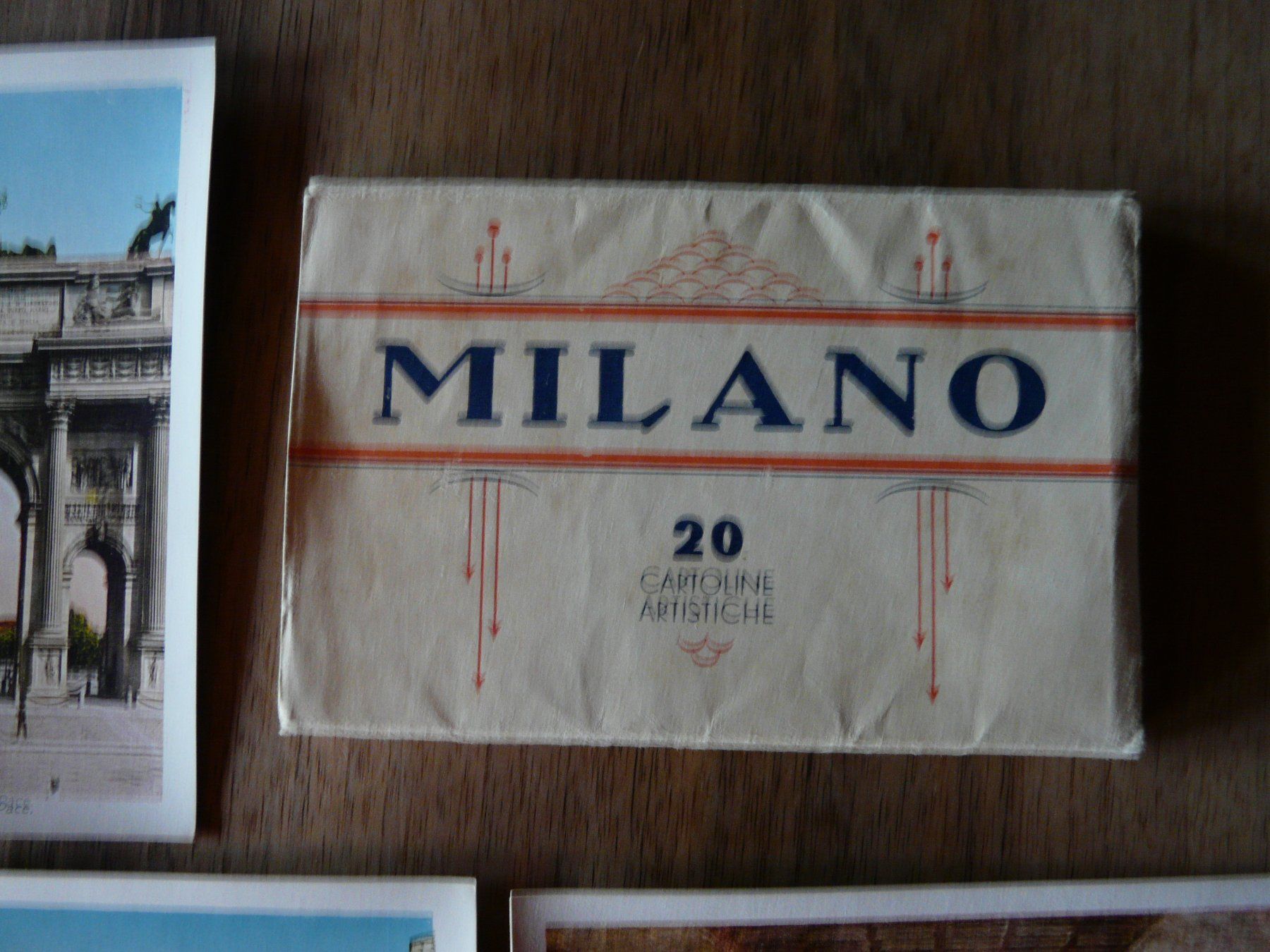 Cartoline postali: Ansichtskarten Milano ca. 1950; Set 20 St. farbig – Nuovo (secondo la descrizione) da Grossaffoltern venduto da Prinzessin57 5