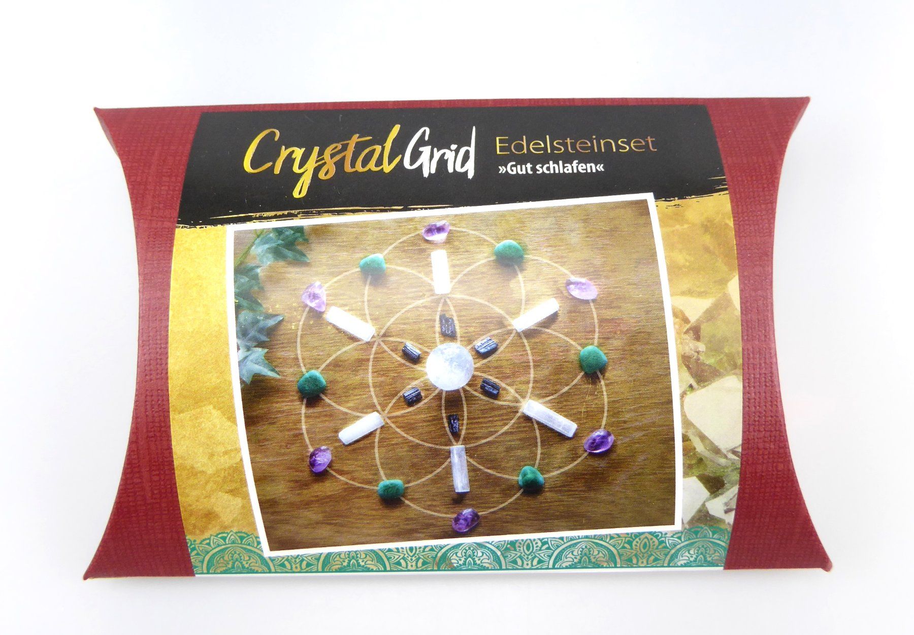 Minerali & Pietre curative: Crystal Grid - Guter Schlaf – Nuovo e nell'imballaggio originale da Mauren venduto da Yeelen