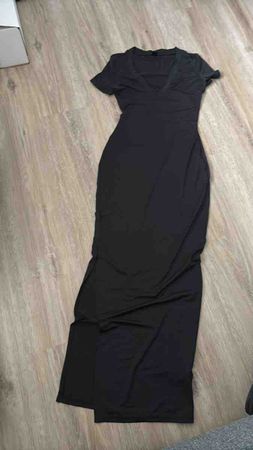 Robe de soirée femme, noire, taille S, comme neuve