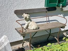 Schwein Gartenskulptur gegossen