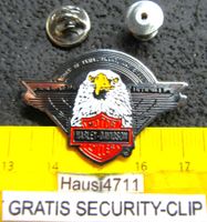 HARLEY DAVIDSON MOTORRAD PIN ORIGINAL GESTEMPELT SECURITY CL