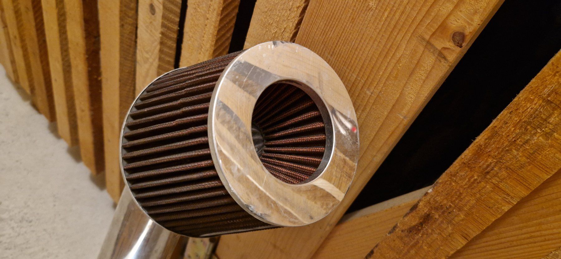 Ventilation: Sportluftfilter mit Ladeluftkühler Rohrsystem gebraucht – D'occasion à Rapperswil SG par seepollo 2