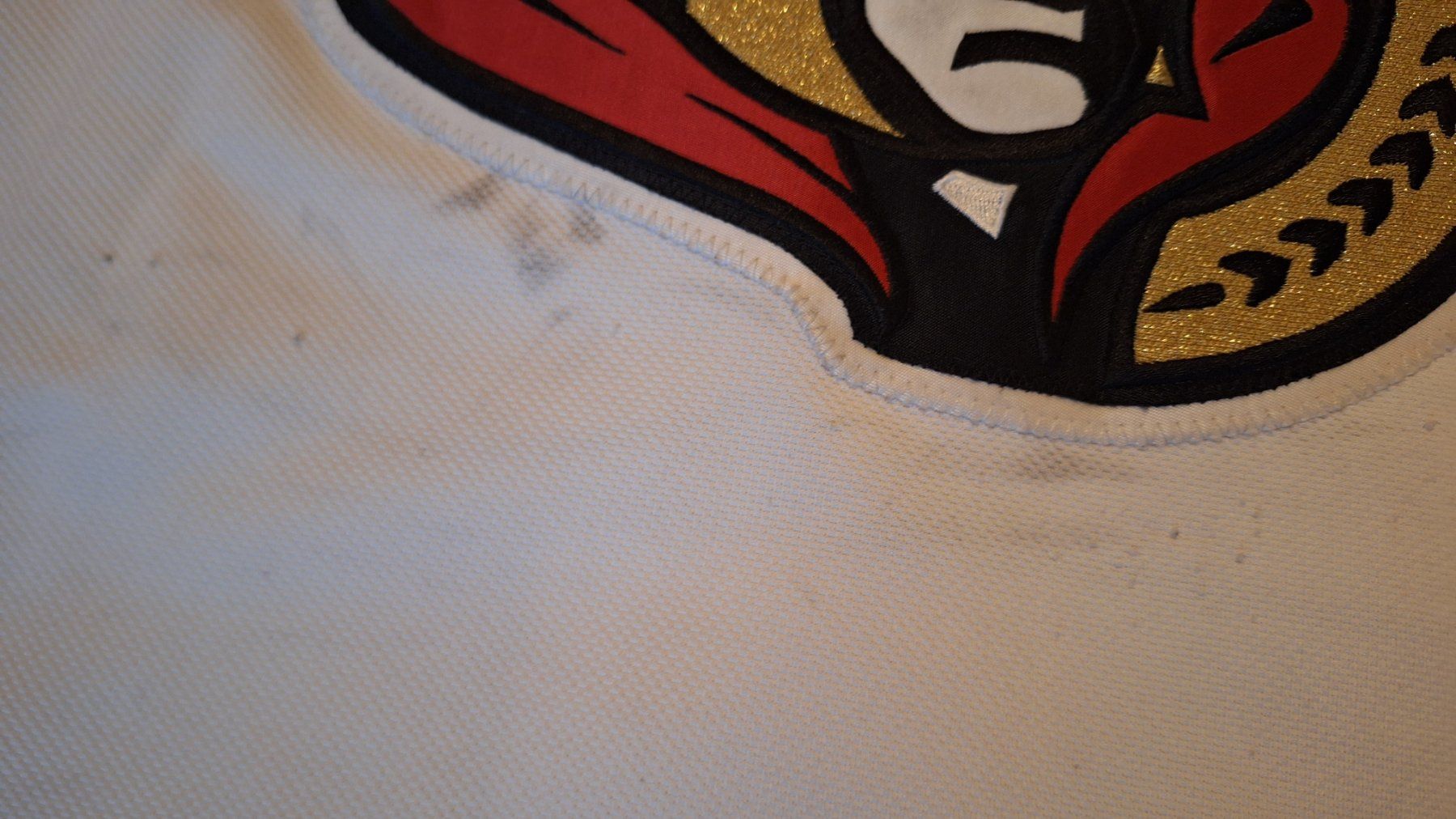 Reebok Leibchen & Hosen: MARTIN GERBER GAME WORN JERSEY OTTAWA SENATORS 2007 - 2008 – Gebraucht aus Vufflens-la-Ville von ClaudeGiroux1974 3