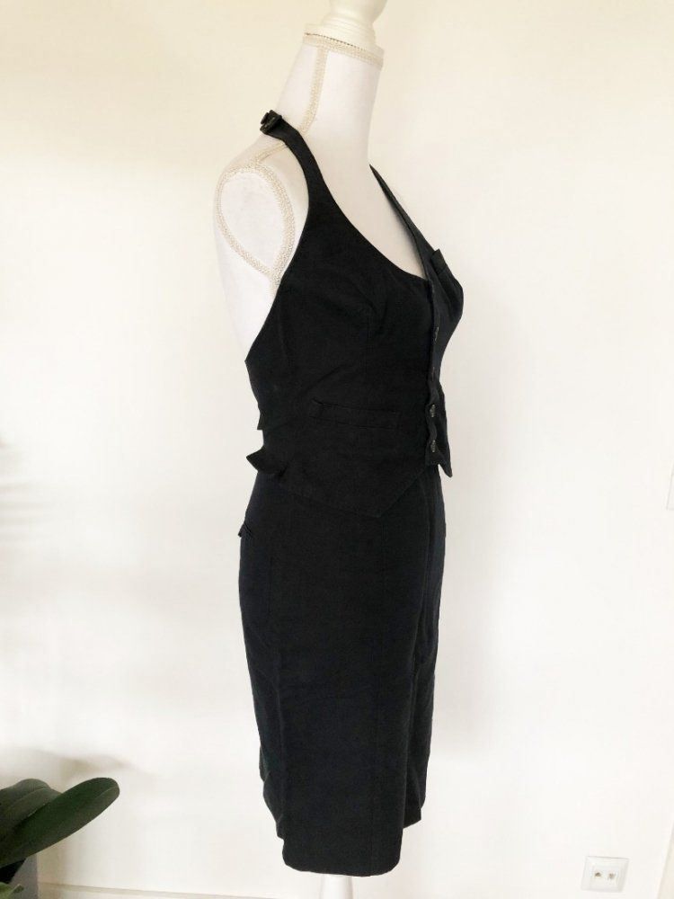 Dsquared2 Kleider: Robe smoking Dsquared2 noire taille 36 – Gebraucht aus Cheseaux sur Lausanne von pan_skd5 6