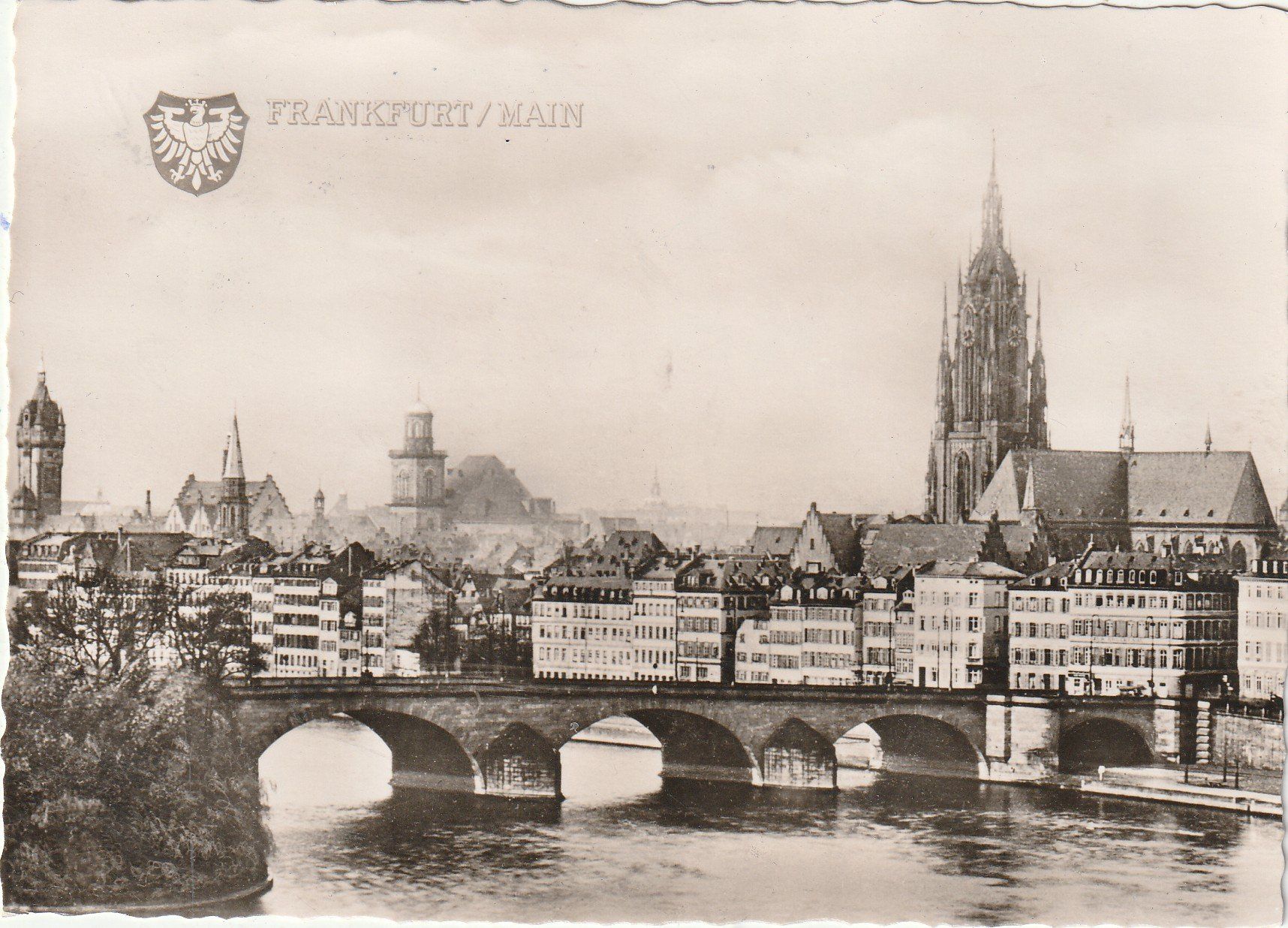 Cartoline postali: Frankfurt – Usato da Lumbrein venduto da made02