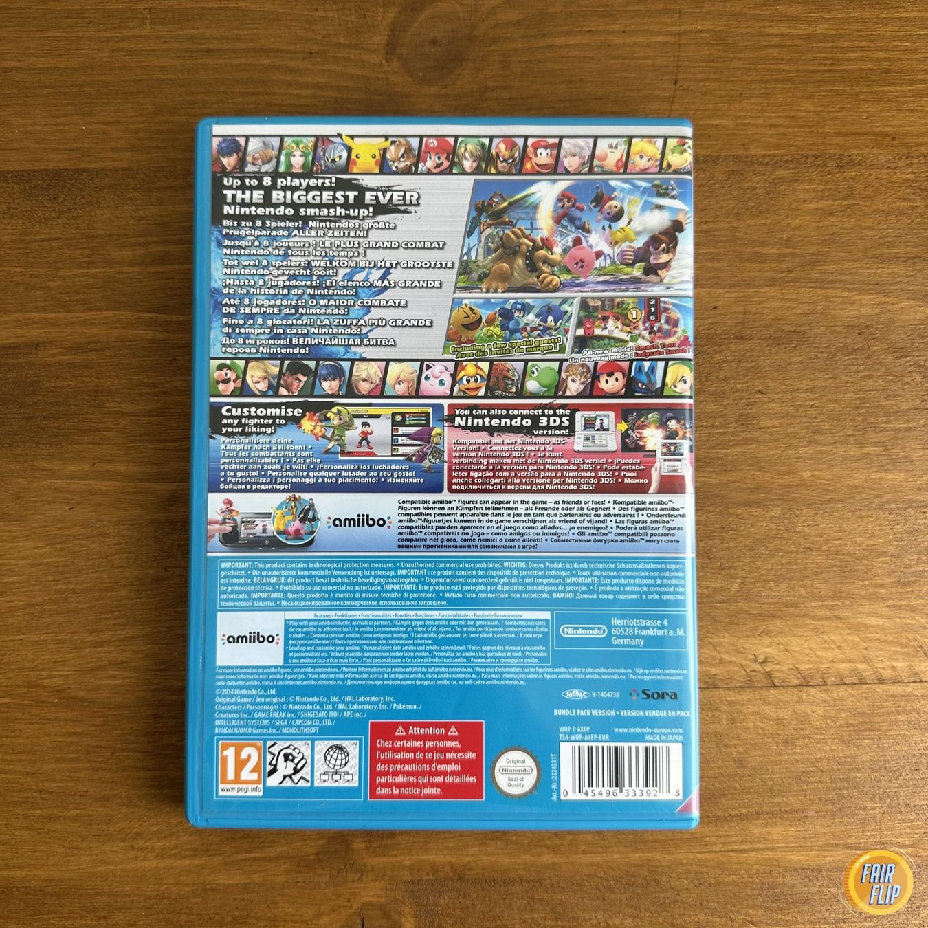 Giochi: Wii U Super Smash Bros – Usato da Luzern venduto da fairflip 2
