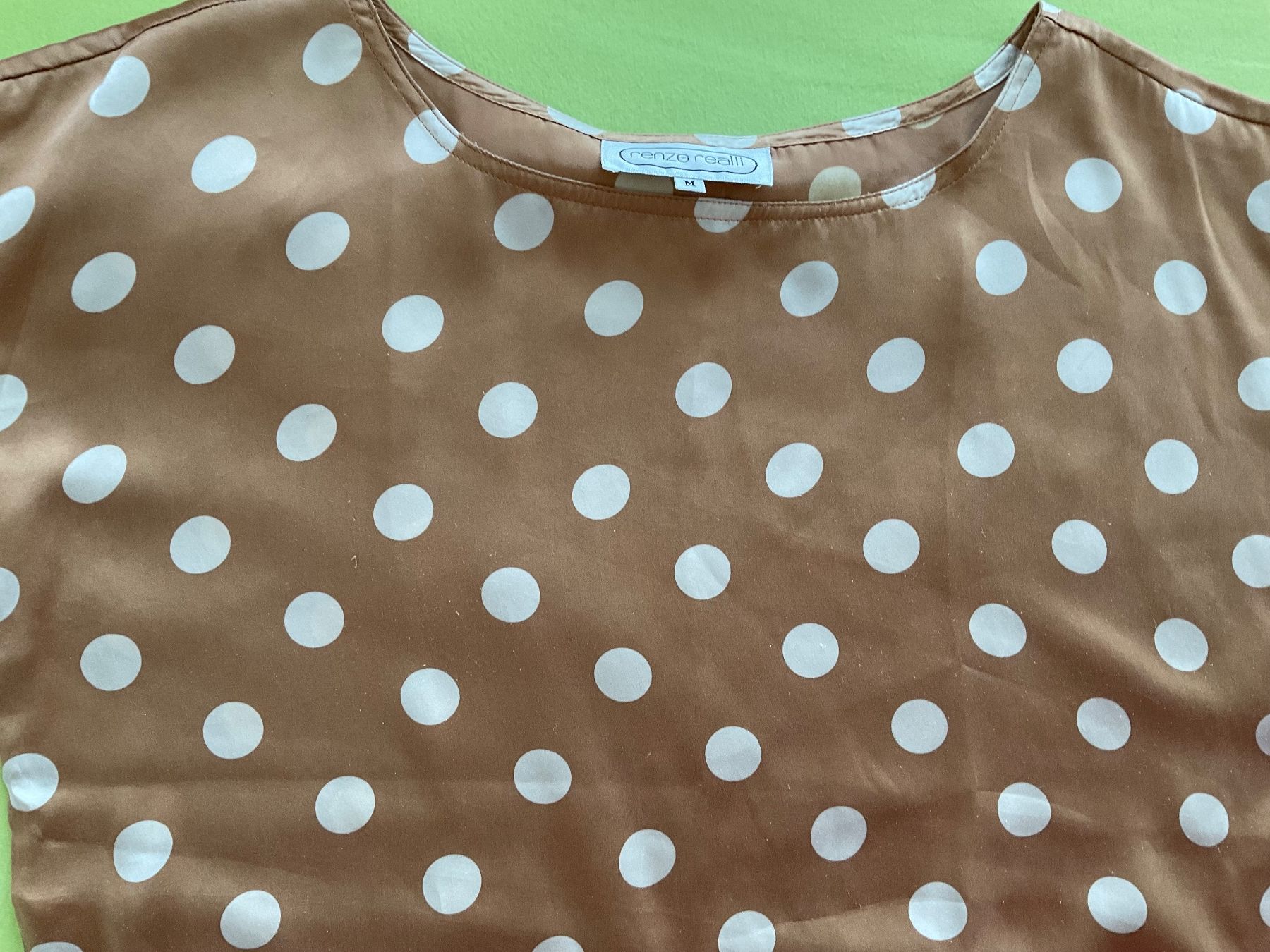 Camicette: Renzo Realli 100% Seiden Bluse Top Gr M – Nuovo (secondo la descrizione) da Urdorf venduto da alda02 6