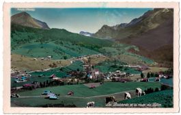 Les Diablerets et la Route du Pillon, circulée 1958