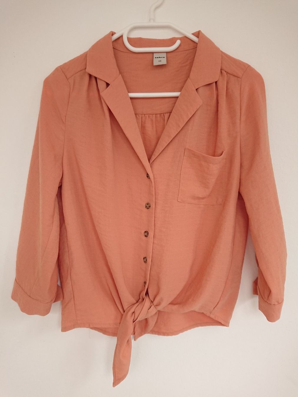 Zebra Camicette: Damen Bluse Zebra Gr. XS Orange – Usato da Hallau venduto da CHACLA