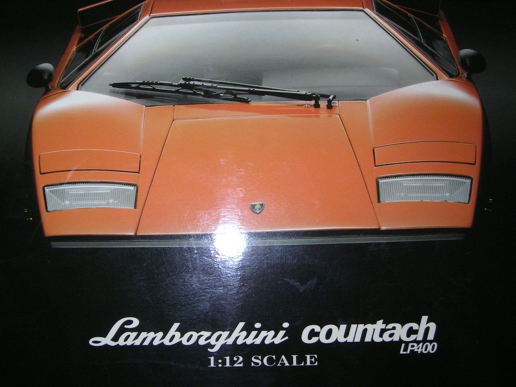 Kyosho Modellautos: Lamborghini Countach LP400 Kyosho orange 1:12 – Gebraucht aus Schwarzenbach SG von Forky 7