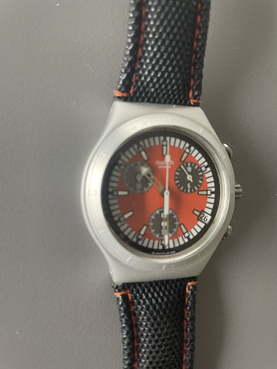 Swatch Orologi: Swatch Irony Chrono Aluminium Armbanduhr – Usato da Baden venduto da Coco1165 3