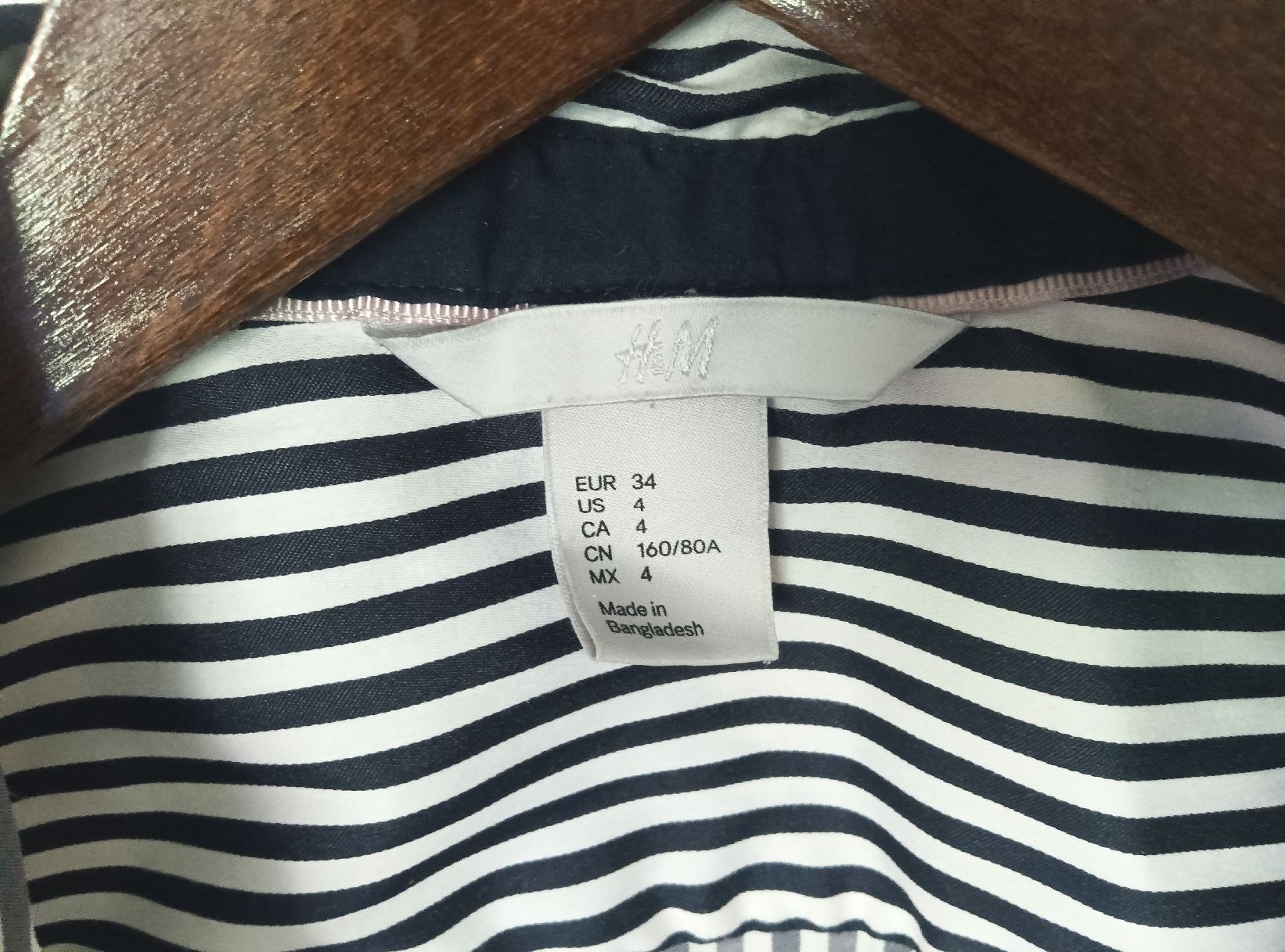 Camicette: H&M Bluse, gestreift, Gr. 34 – Usato da Zürich venduto da Asteraki 6