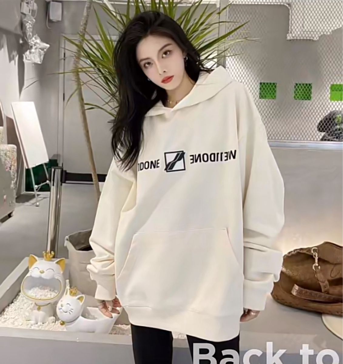 Maglioni & Felpe: We11done White Hoodie size S Oversized Style – Usato da Zug venduto da luc_8rvs 1