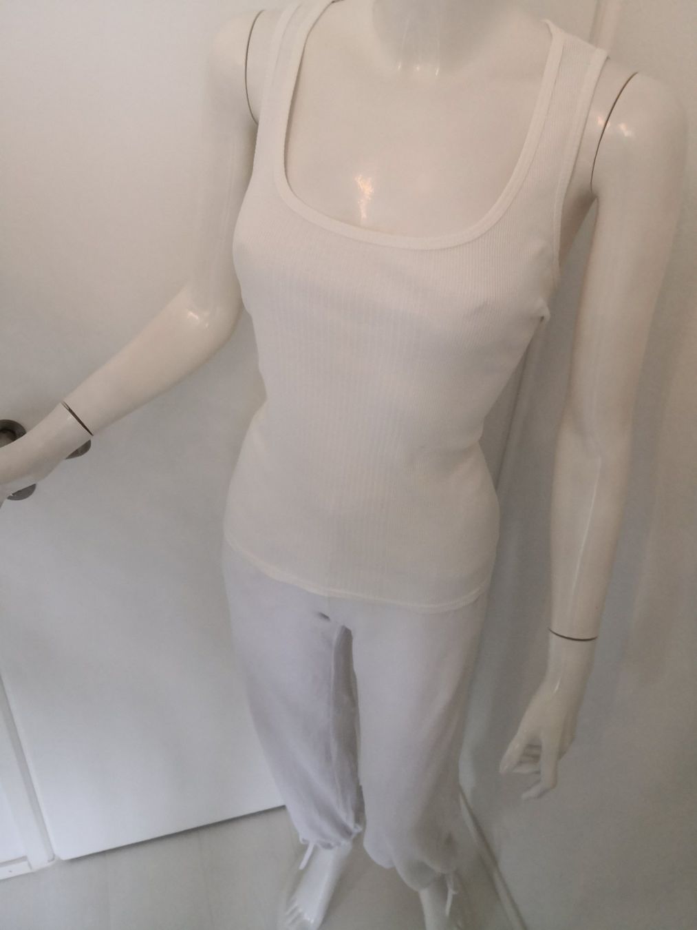 Mango Negligees & Pigiami: 🤩MANGO & H&M PYJAMA WEISS GERILLT – Usato da Olten venduto da Naja-Twins-Twins 4
