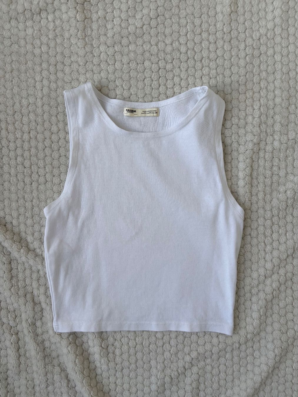 Pull&Bear Tops: top blanc Pull&Bear – Neu (gemäss Beschreibung) aus Sorens von ma.stlz