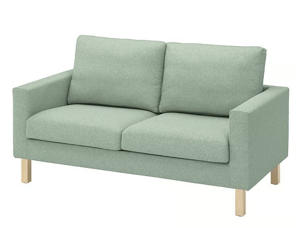 Divani: SALTSJÖBADEN Bezug 2er-Sofa, Gunnared hellgrün – Usato da Basel venduto da art_prk8