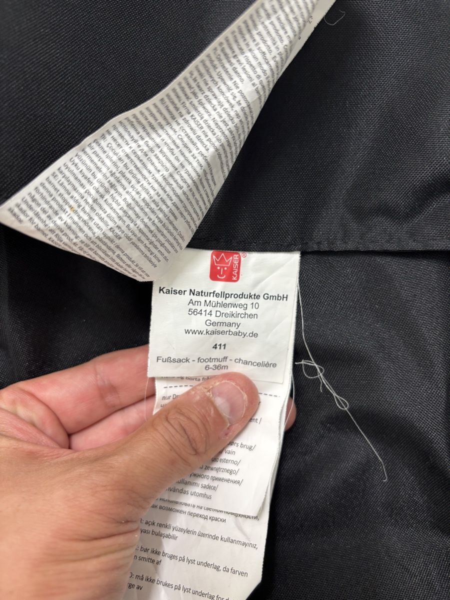 Kaiser Sacchi a pelo: Kaiser Fusssack mit Lammfell – Usato da Niederrohrdorf venduto da yumos 3