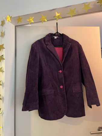 Monki Cord Jacke, Lila, Grösse S, Neuwertig, Herbst Look!
