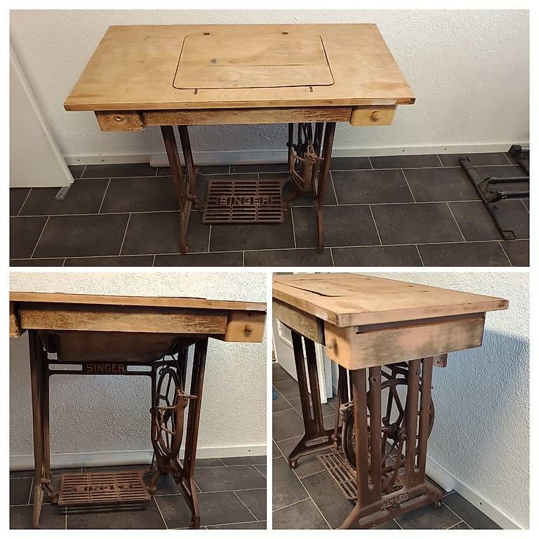 Singer Macchine da cucire: Singer Nähmaschine  ideal als Deko oder Upcycling-Projekt – Usato da Wallenwil venduto da che_9ysr 2