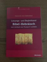 Bibel-Hebräisch, Lösungs- und Begleitband