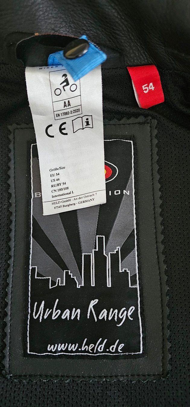 Held Jacken: Held Motorrad Lederjacke 54 mit Belüftung – Gebraucht aus Zürich von gen_r2l6 5