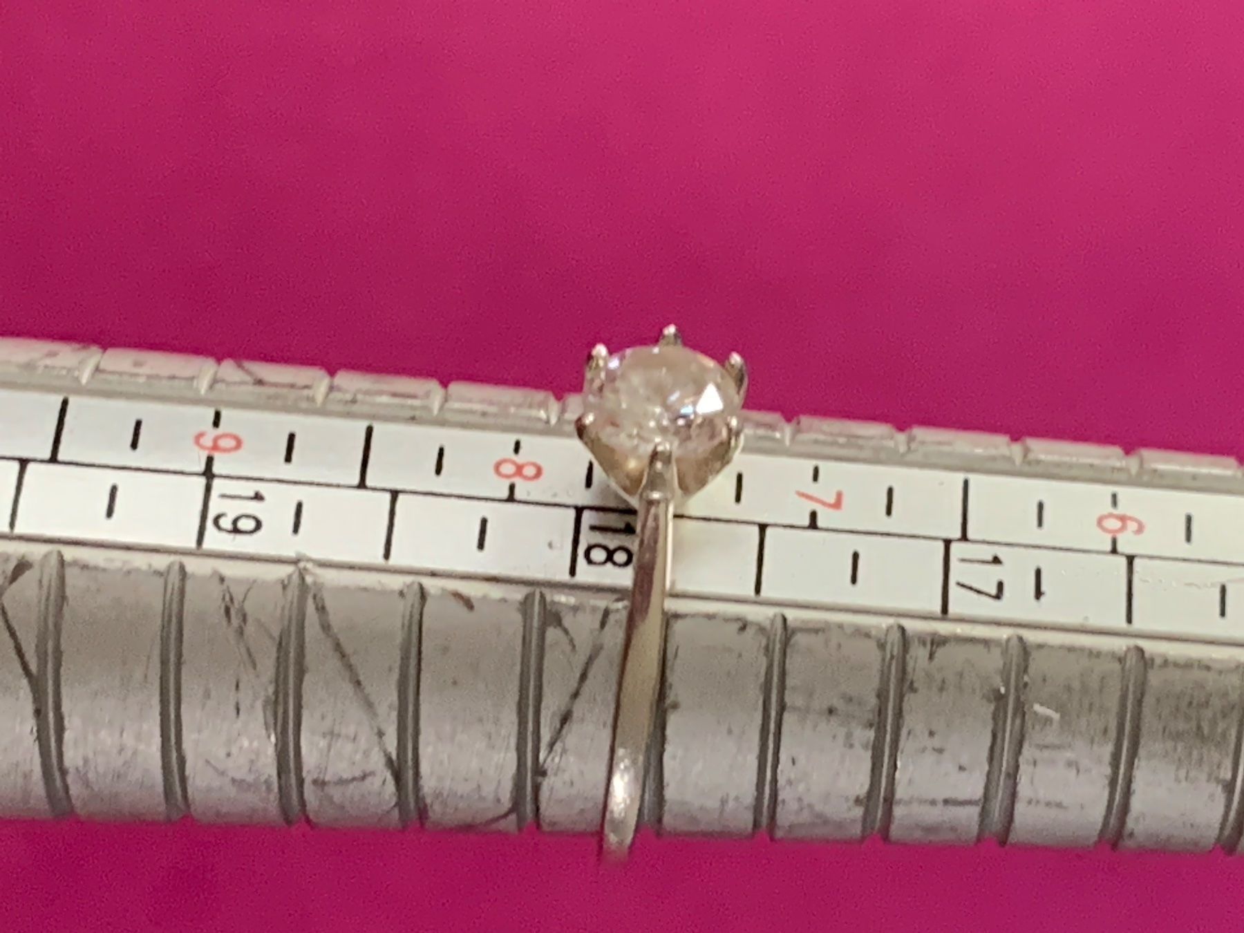 Anelli: Verlobungsring silber WHITE (56) – Usato da Laufen venduto da belleskulptur 6