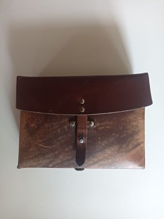Leder Kartentasche 25 x 27cm