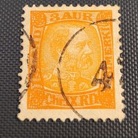 Island alte briefmarke