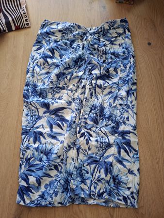 Leinen Baumwolle Jupe XL H&M